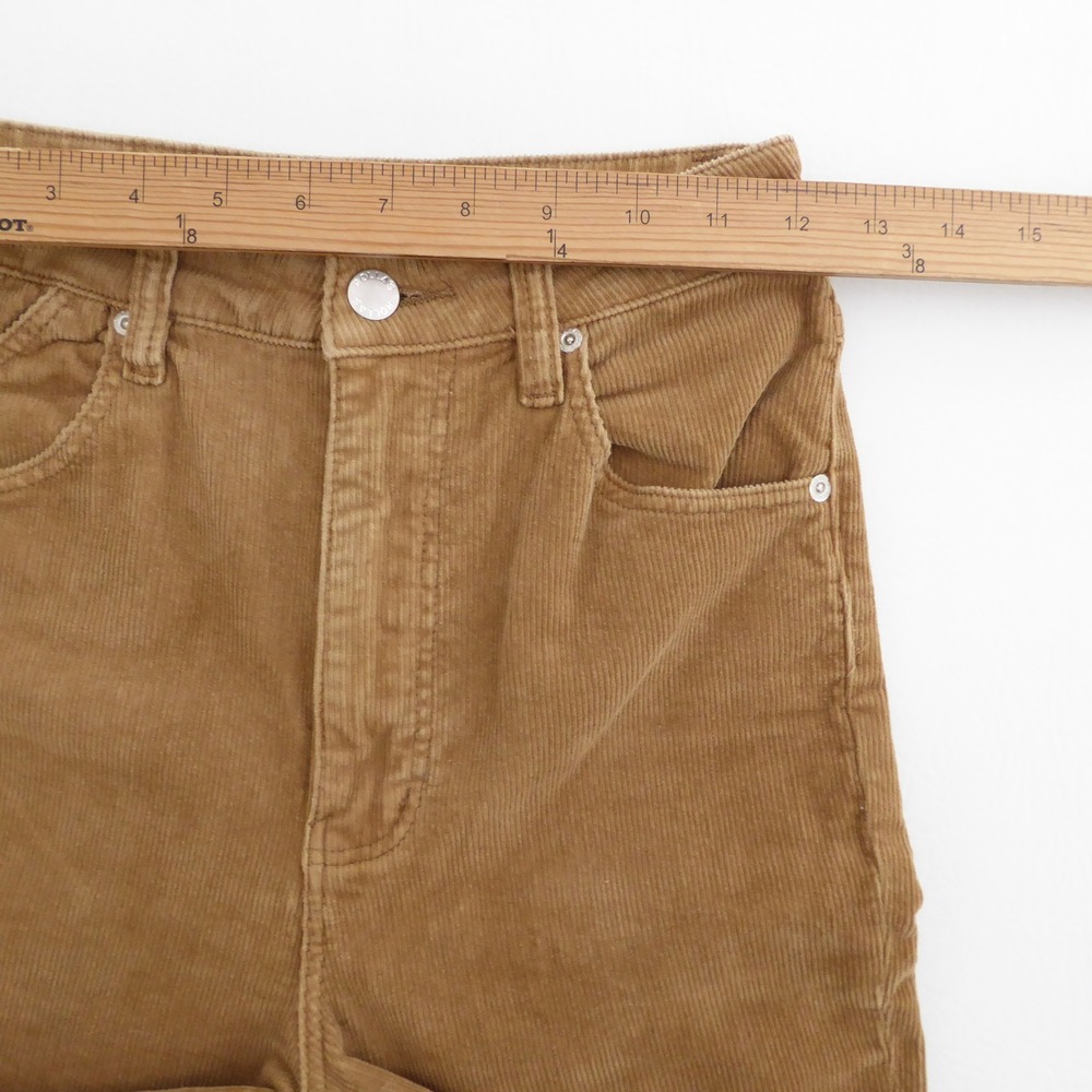 Rolla's Women Dusters Bootcut Tan Corduroy High Rise Slim Bootcut 26 - Picture 6 of 12
